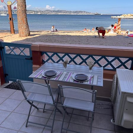 French Riviera 1 Bedroom On The Beach Facing Cannes Теуль-сюр-Мер Екстер'єр фото